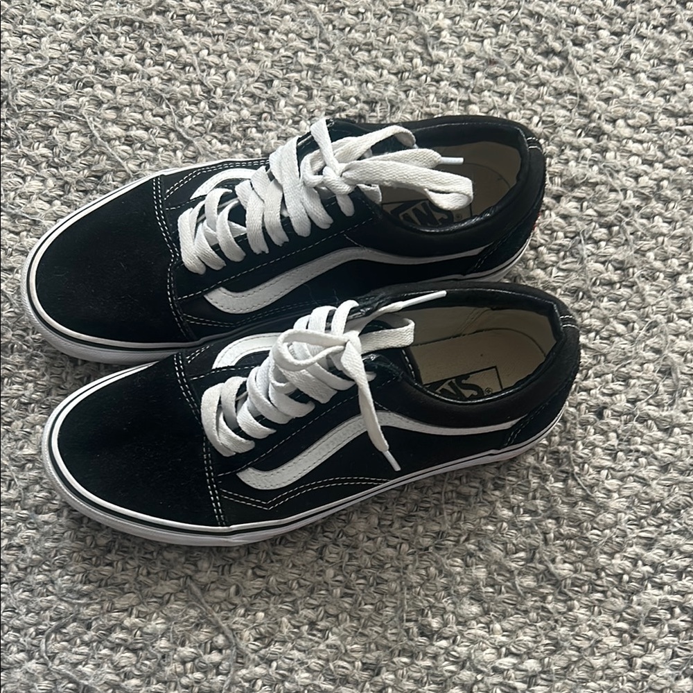 Vans Classic Black and White Low-Tops